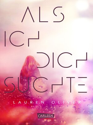 cover image of Als ich dich suchte